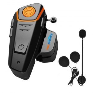 Interfono per moto Fodsports BT-S2 Pro con accessori