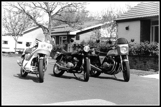 photo of 1980s motorcycle