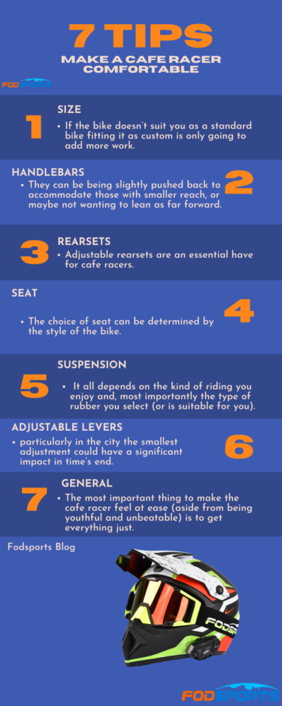 7 Tips To Make A Cafe Racer Comfortable