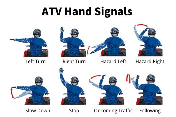 8 ATV Hand Signals You Should Know