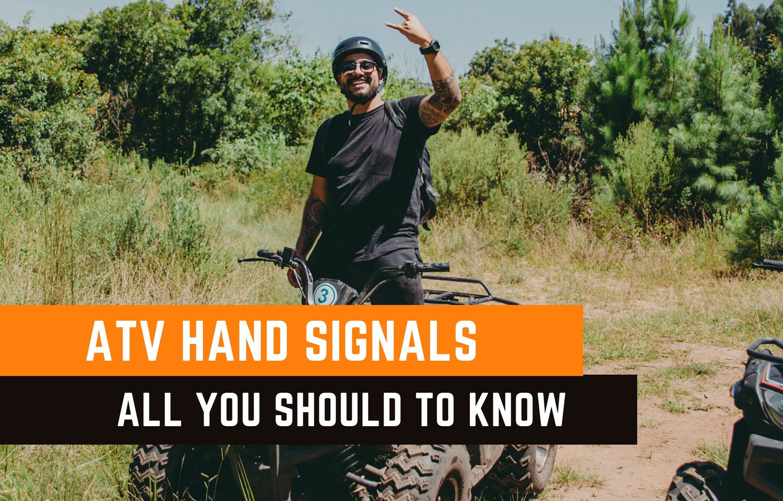 ATV Hand Signals You Should Remember