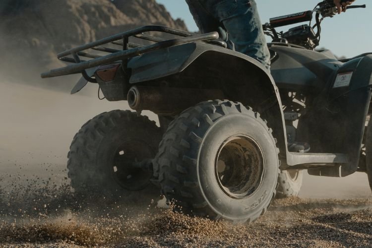 the reasons of ATV burning oil