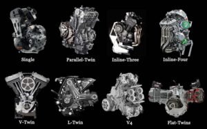 Common types of motorcycle engines