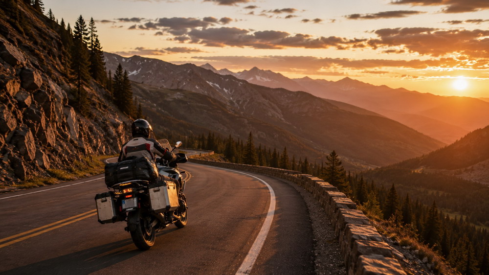 Cross-Country Motorcycle Adventure Across America