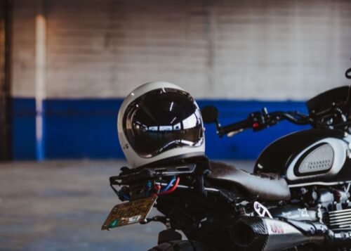 Fiber Motorcycle helmet