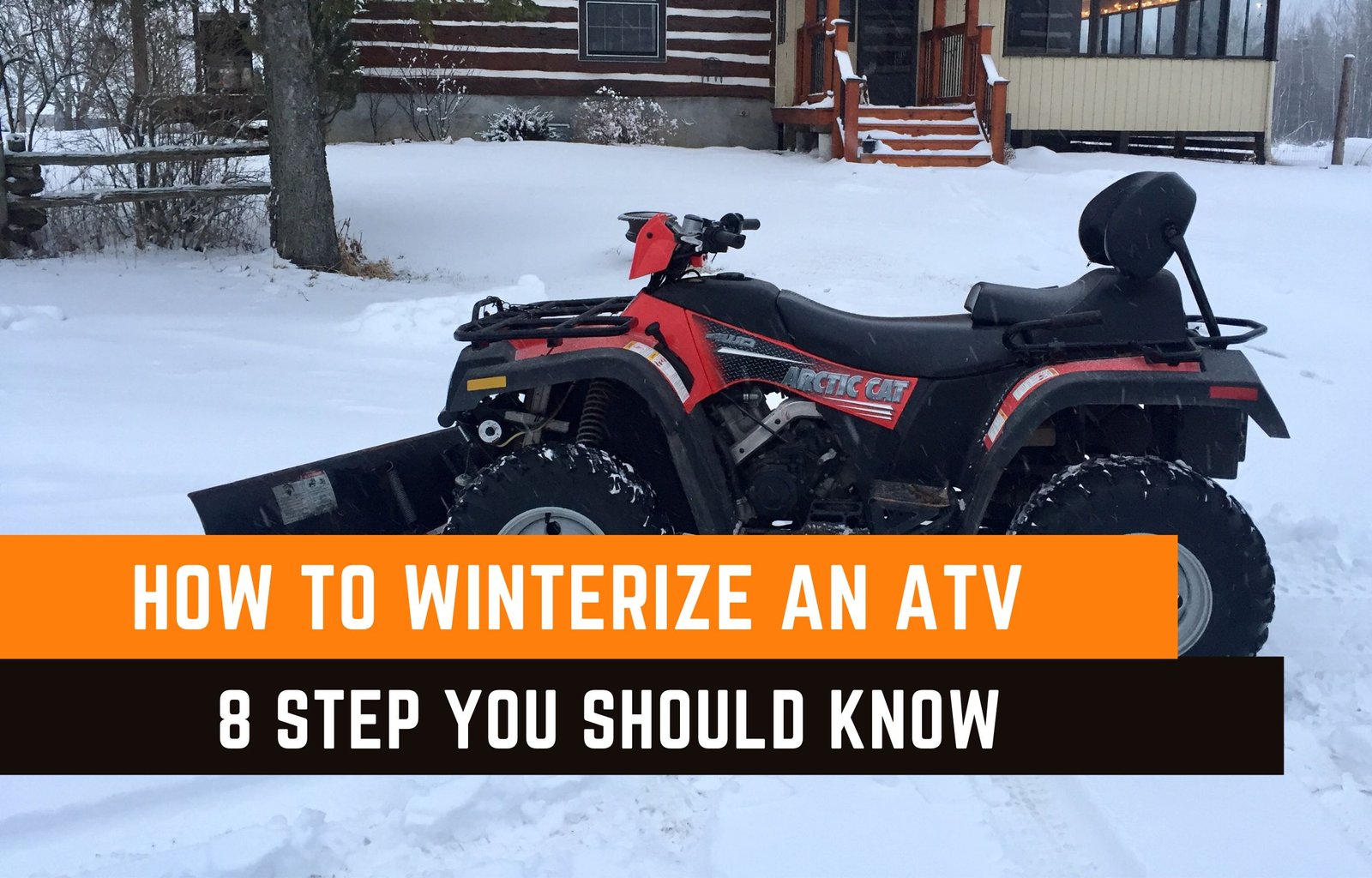 How To Winterize An ATV