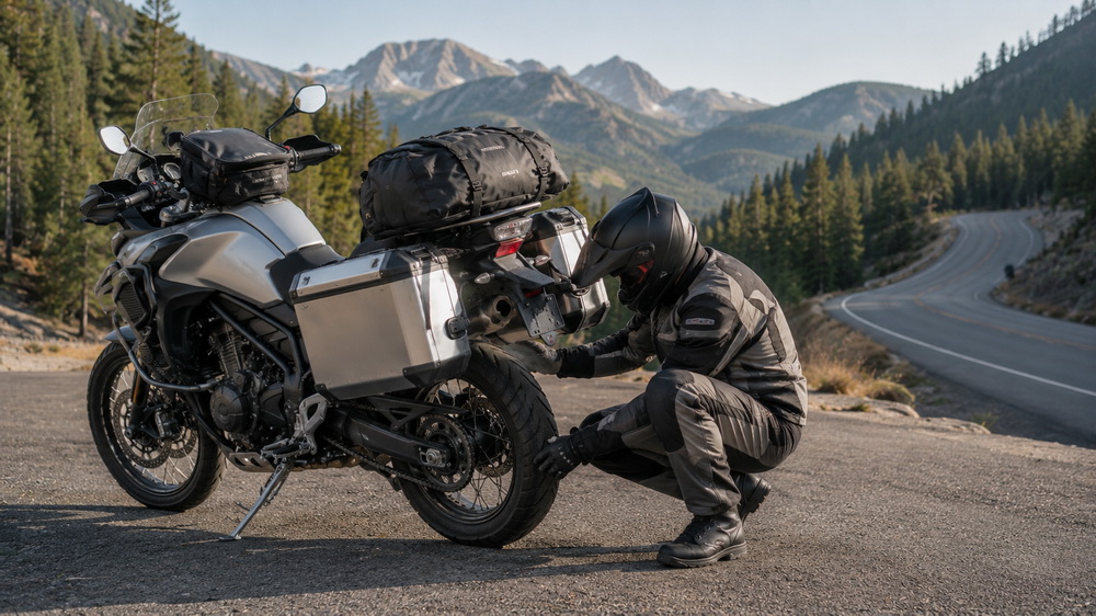 Motorcycle Pre-Trip Inspection for Long-Distance Touring