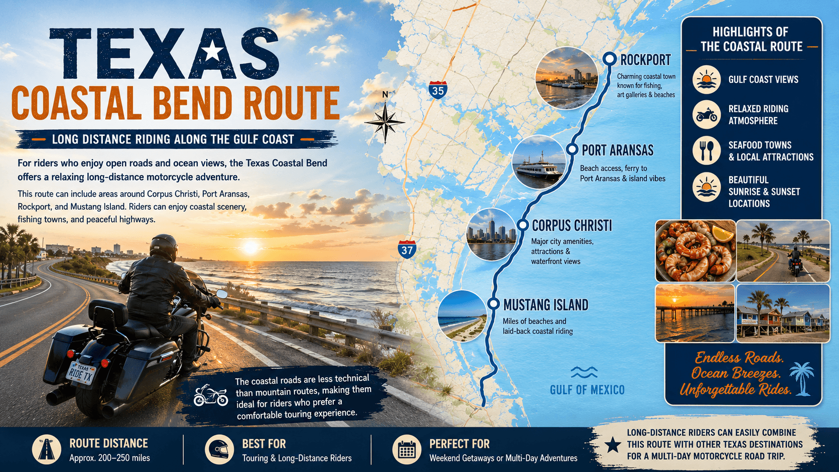 Texas Coastal Bend Route