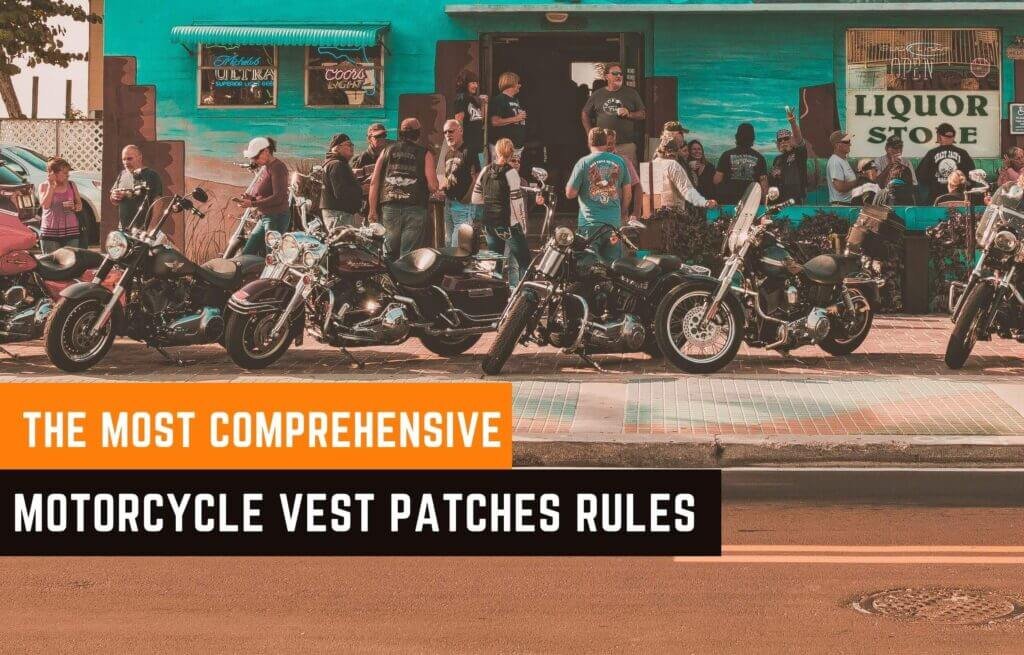 The Most Comprehensive Motorcycle Vest Patches Rules