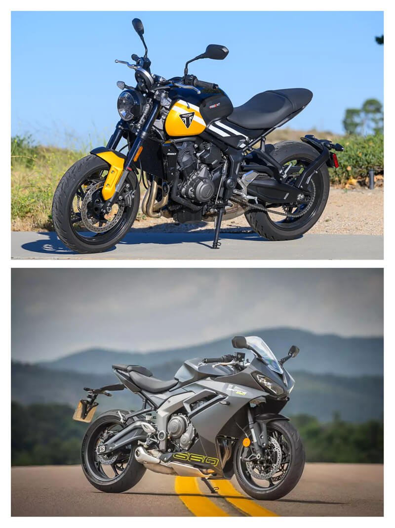 Trident 660 and Daytona 660
