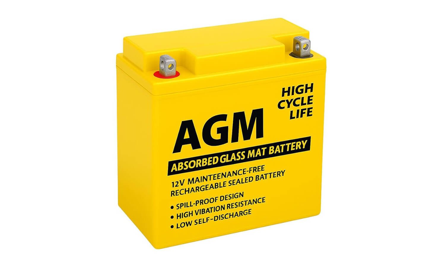AGM battery for ATV