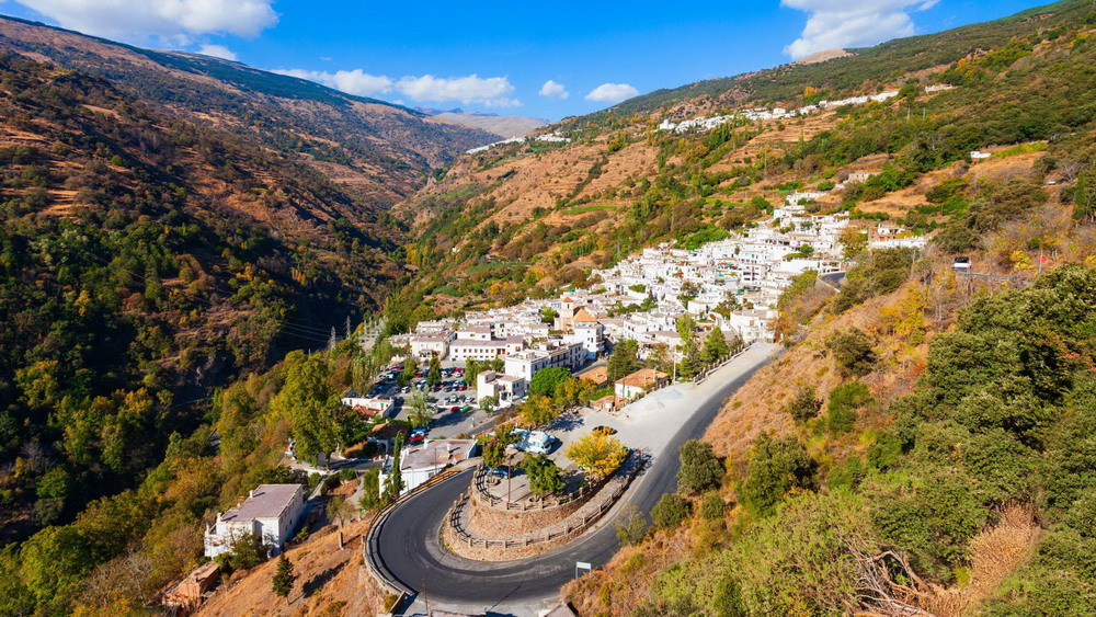 alpujarras white villages autumn