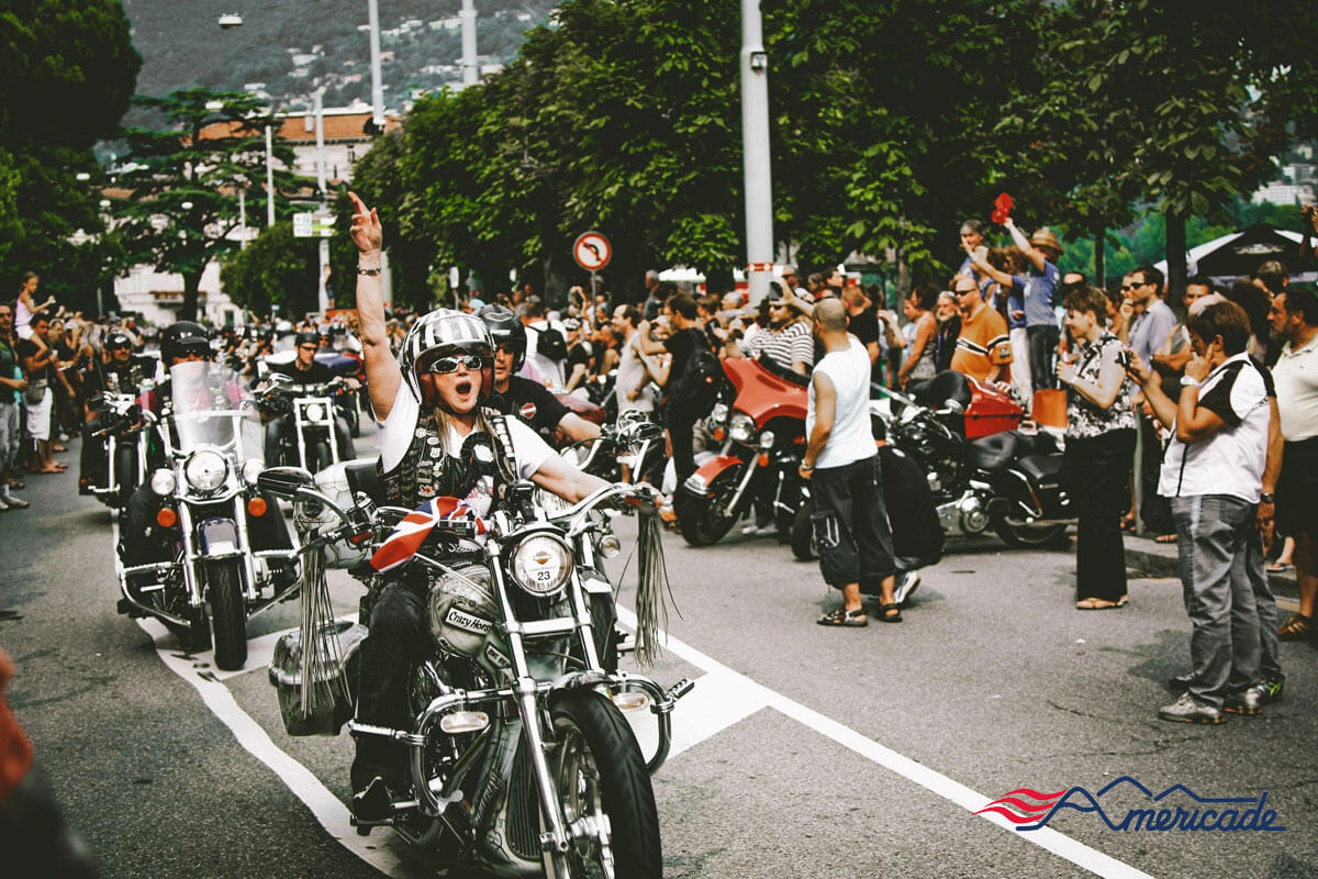 Americade (Lake George, New York) - world's largest multi-brand motorcycle touring rally