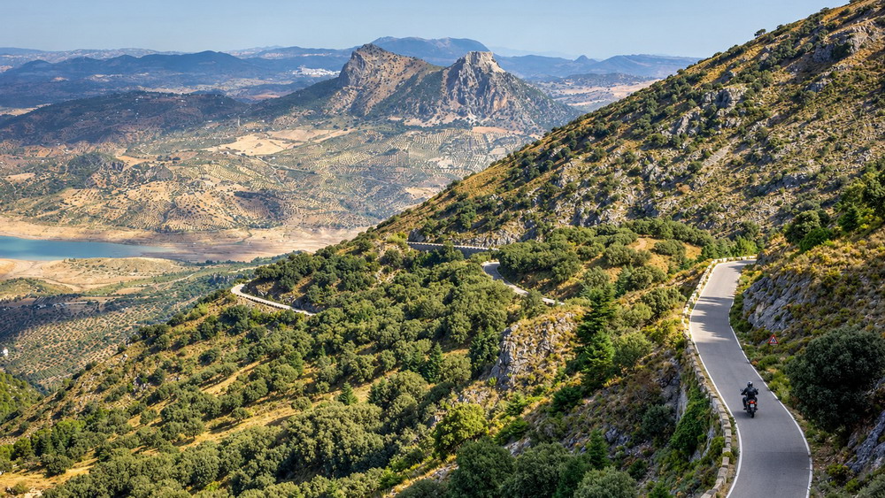 andalusia mountain motorcycle touring