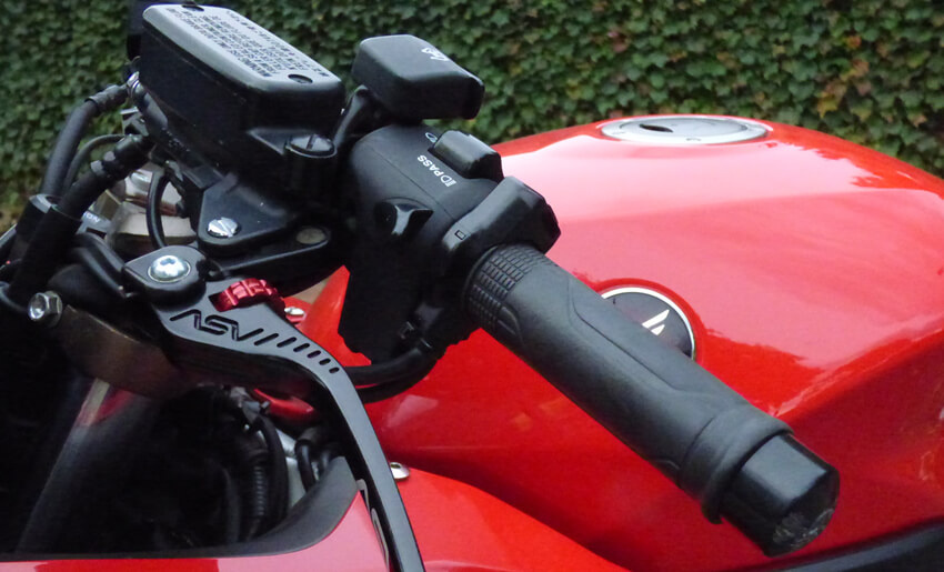 asv levers on motorcycle