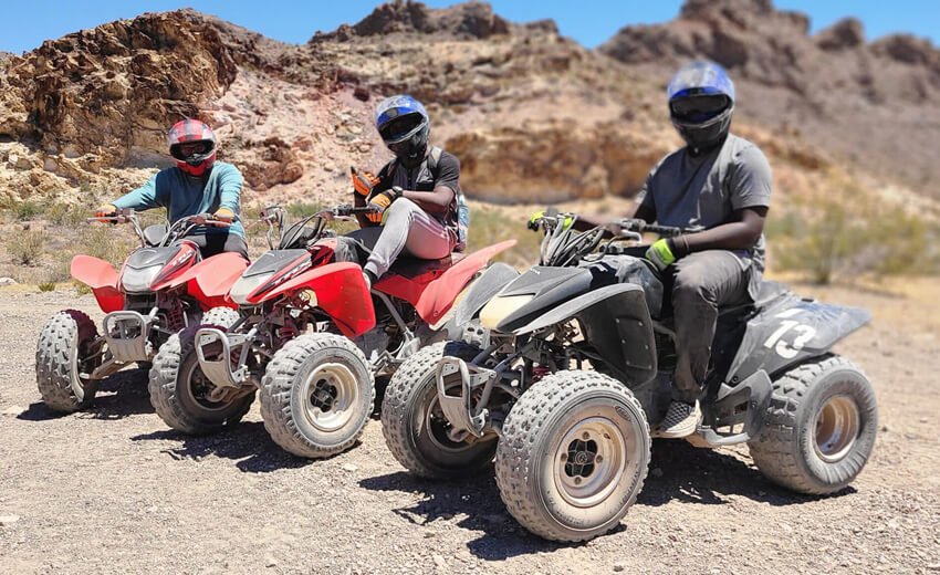 ATV rijden in een groep - ATV-veiligheidsmethode