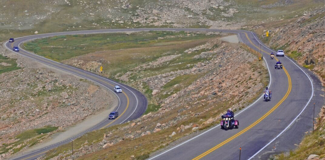 Beartooth Highway - most spectacular motorcycle roads in North America