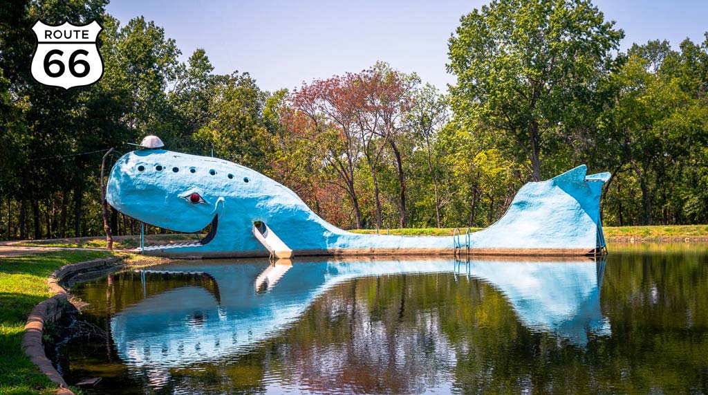 Blue Whale of Catoosa - fun and unique attractions along historic Route 66