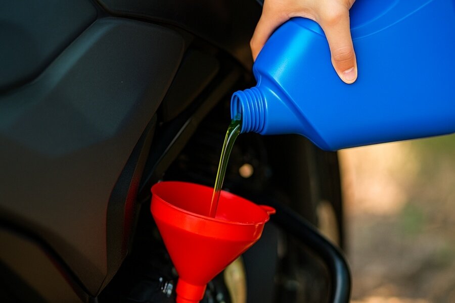 change oil frequently