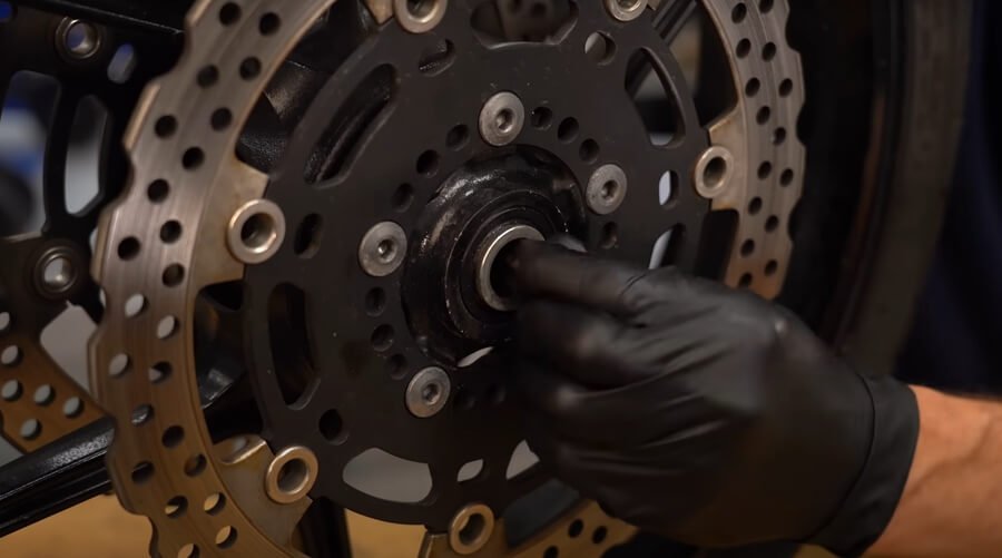 check the bearing inner race