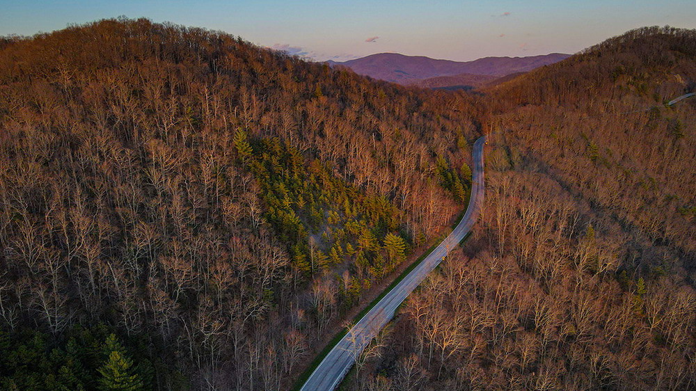 cherohala skyway high elevation overlook