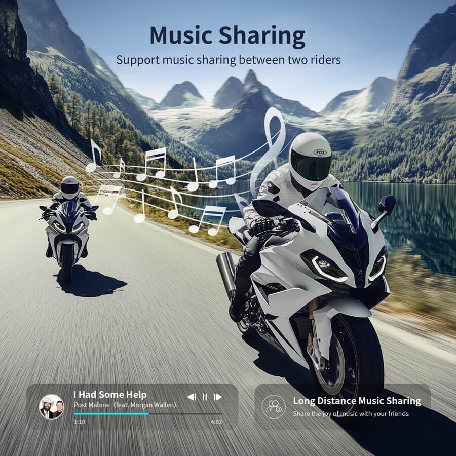 Fodsports T1 Musik teilen