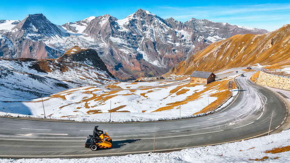 grossglockner motorcycle hairpin road