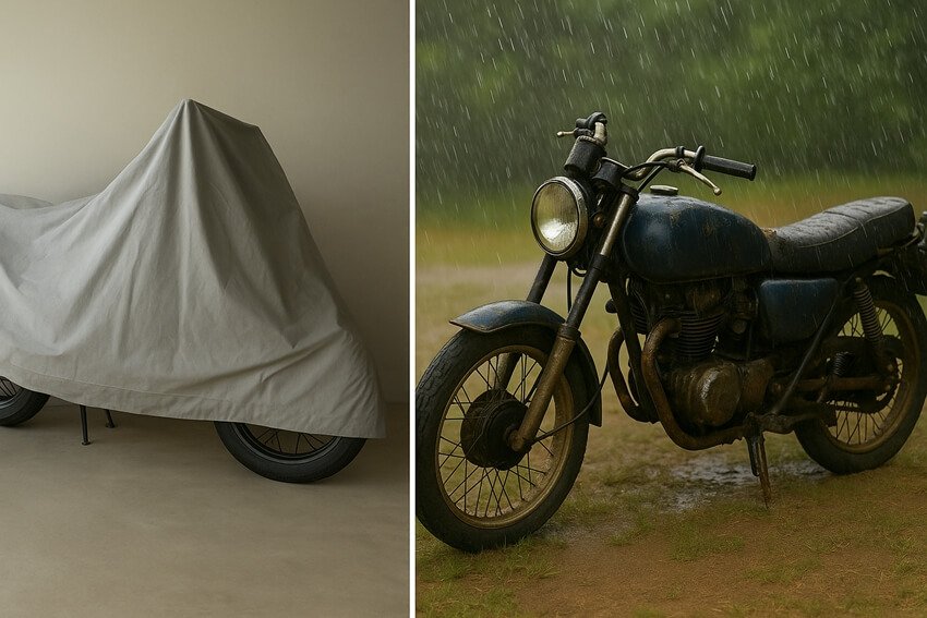 how many miles can a motorcycle last—storage conditions