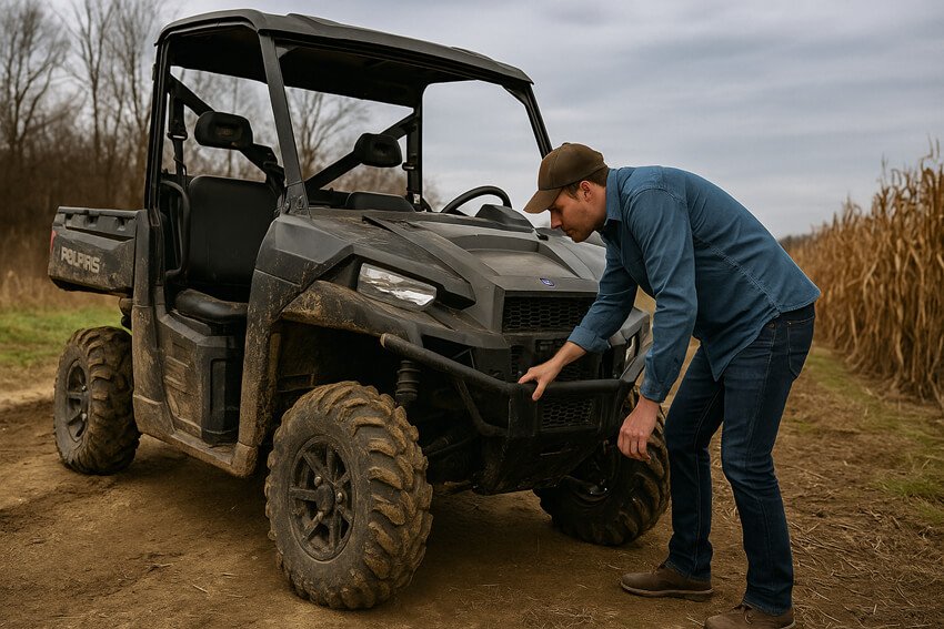 inspecting a used utv before purchase