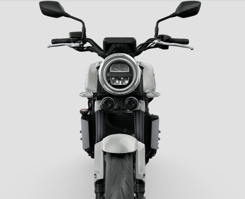 large circular led headlamp on Honda CB1000F
