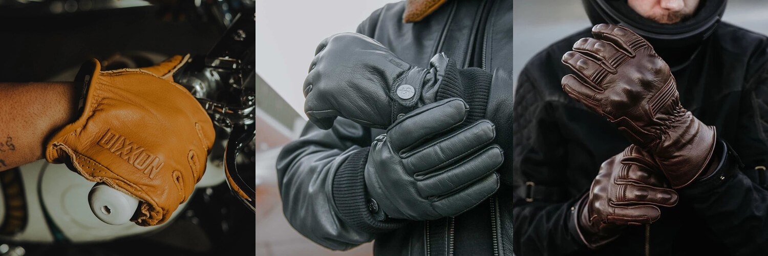 leather motorcycle gloves