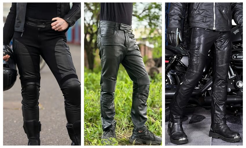 leather motorcycle pants