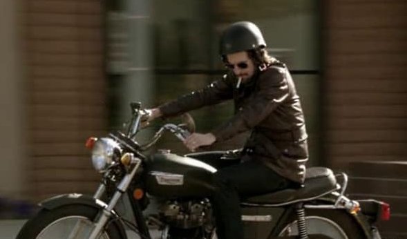 linc potter’s triumph bonneville