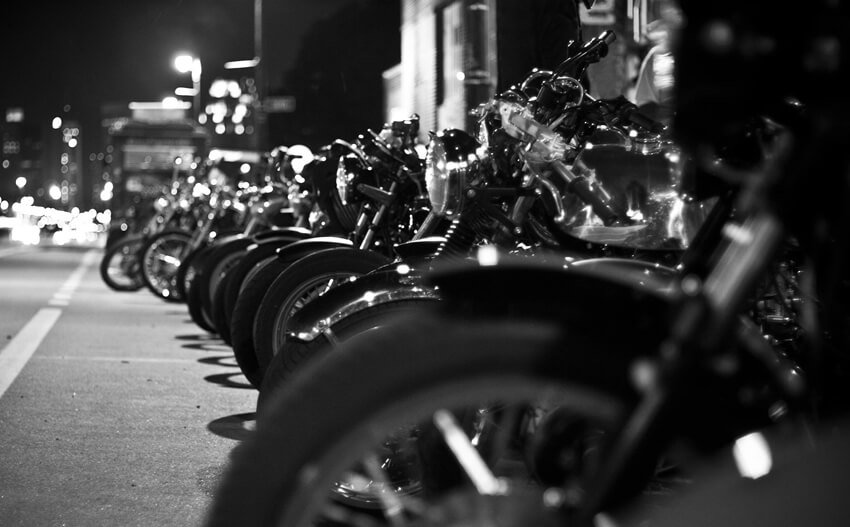 motorcycle and motorbike mean the same thing