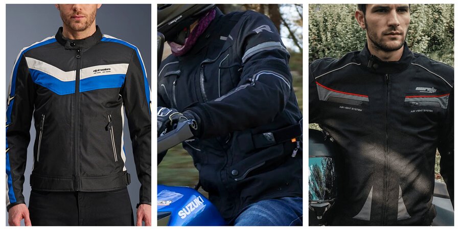 motorcycle full-textile jacket
