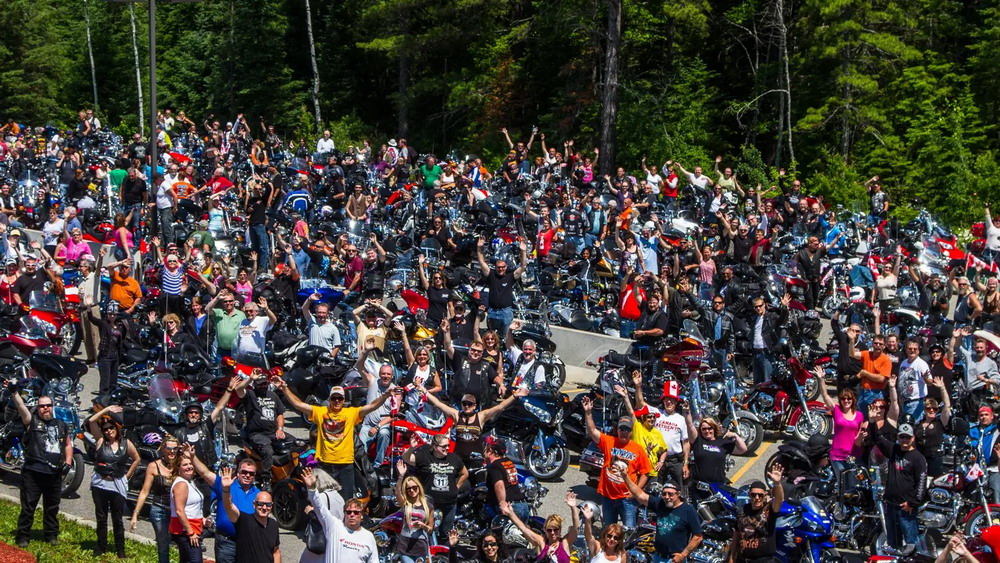 motorcycle group ride event