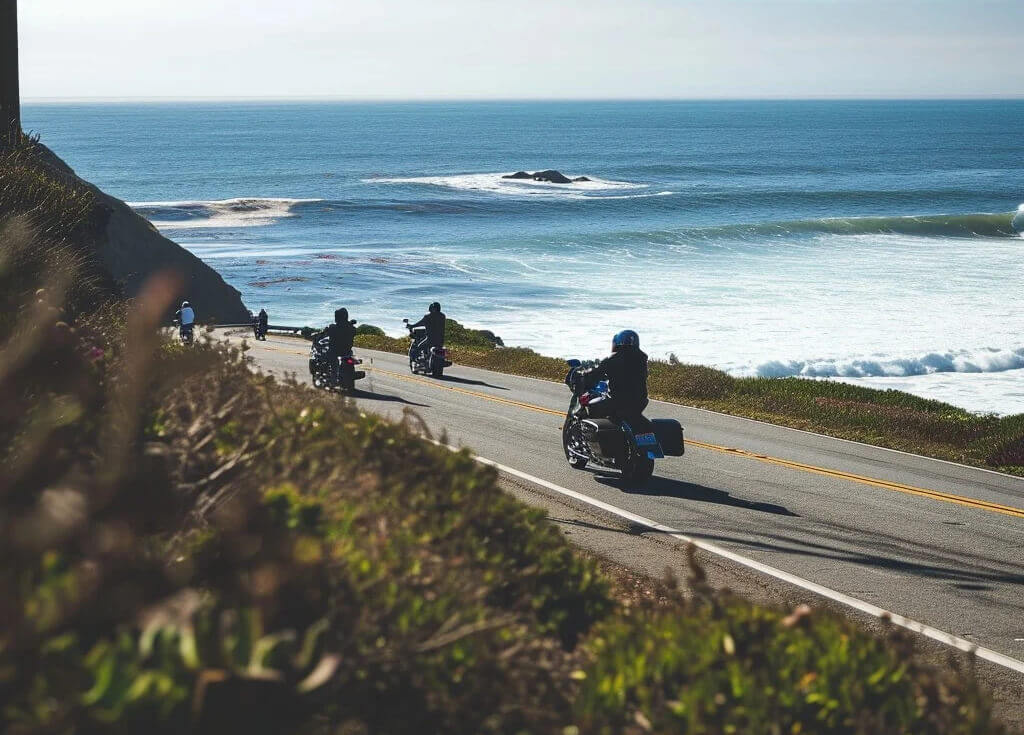 Pacific Coast Highway - one of the most scenic coastal motorcycle rides in the world
