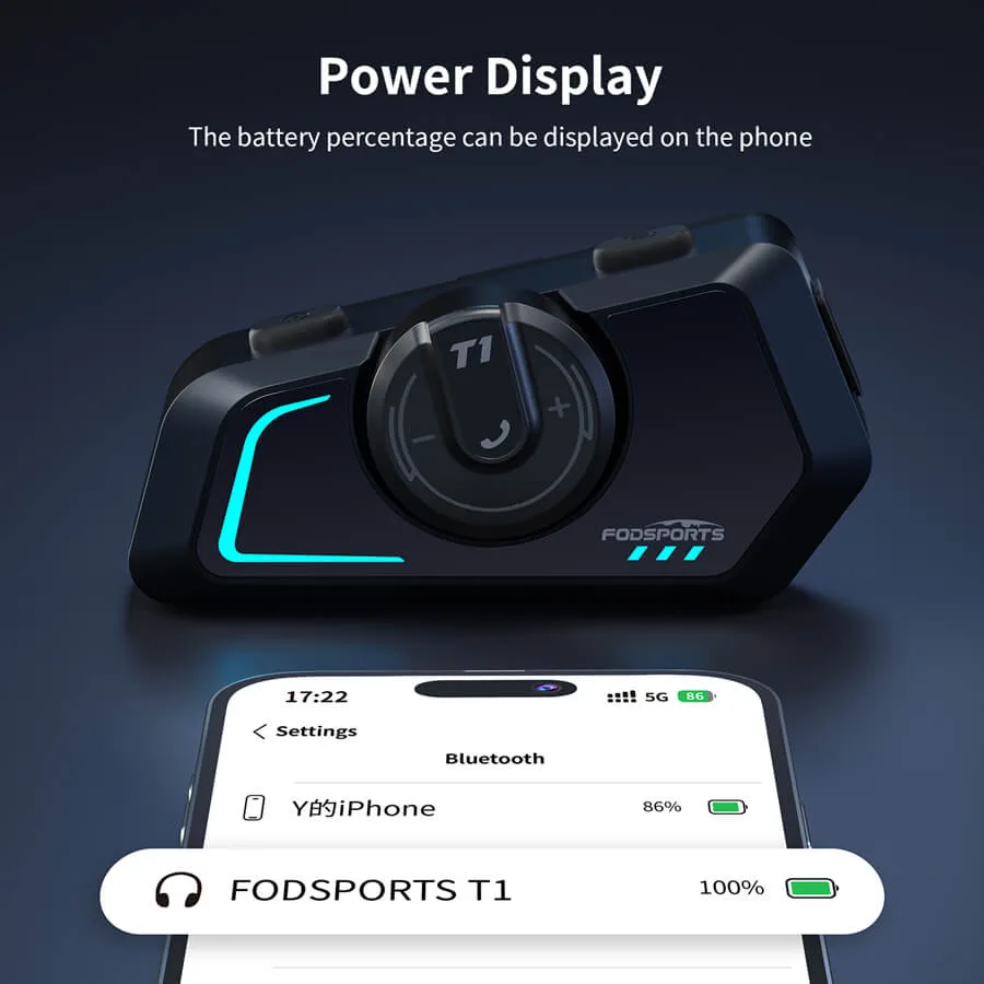 Fodsports launch Newest Bluetooth Intercoms: the T1 & T1 Pro