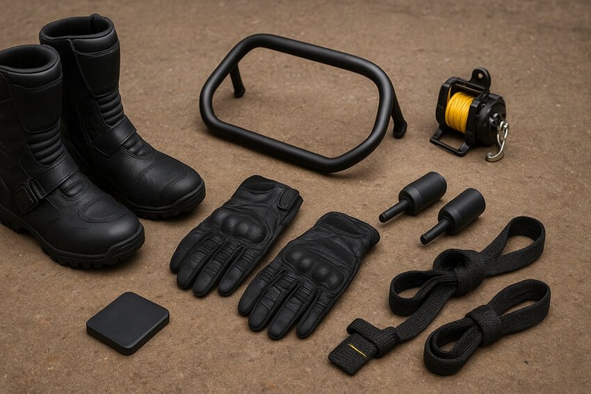 protective gear and useful equipment