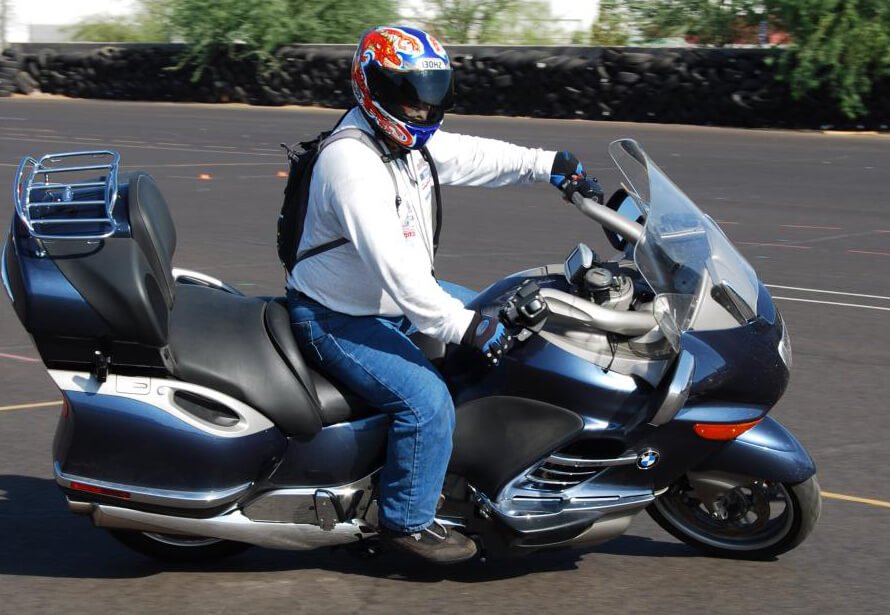 ride a bigger motorcycle than you can handle