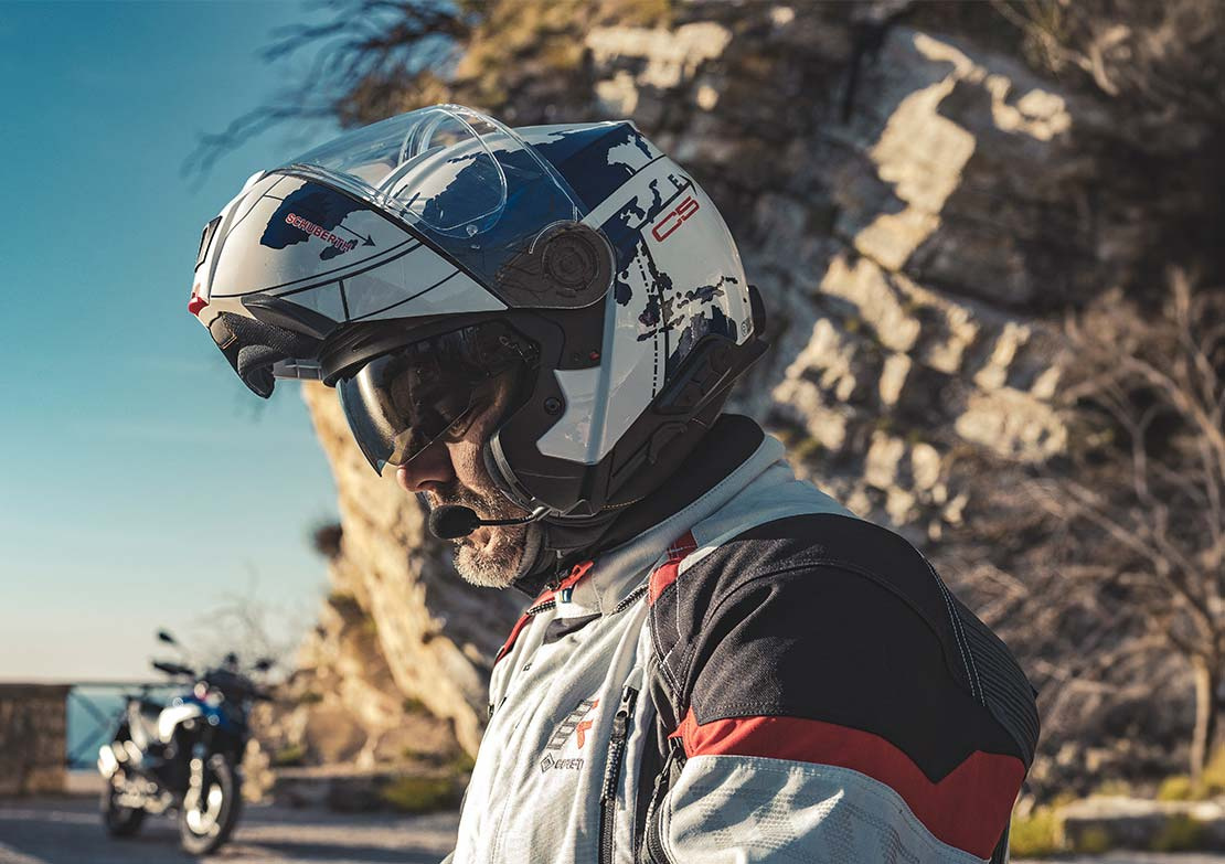 Schuberth C5 - Quietest modular helmet for street bikes