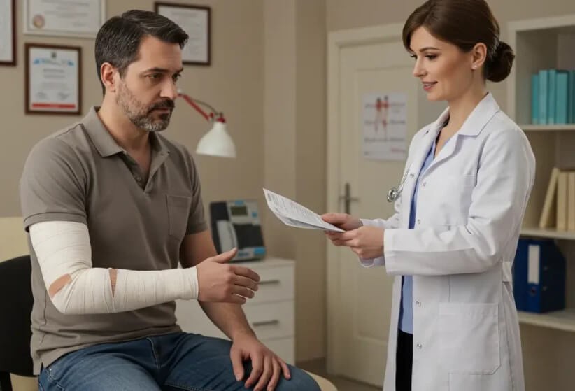 seek medical attention if you feel uncomfortable