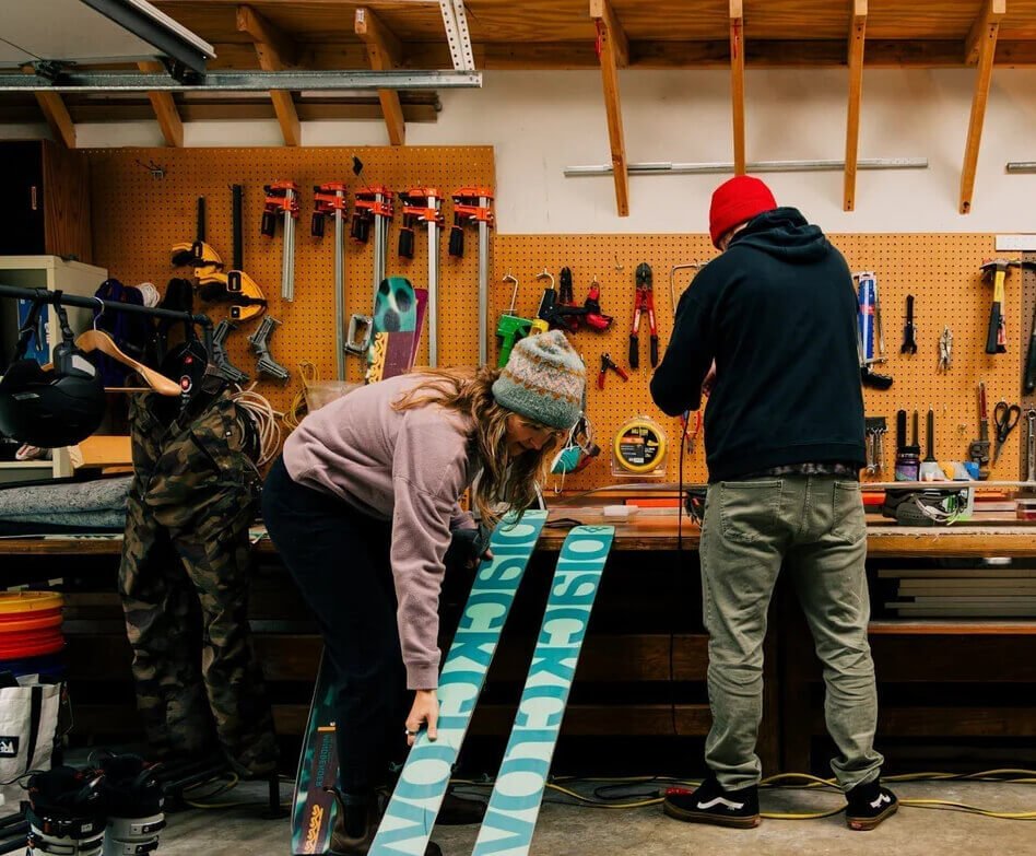 seek professional help for ski and snowboard base repair