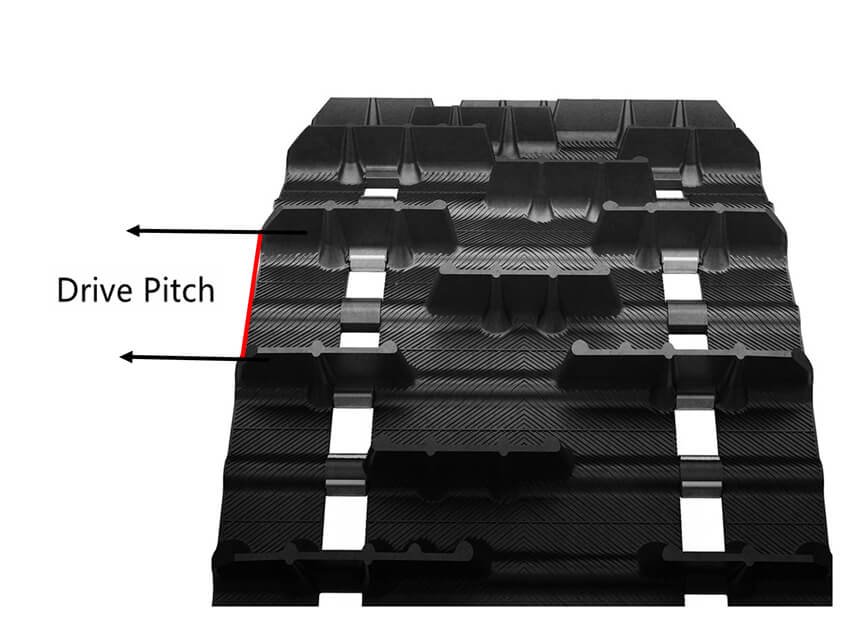 snowmobile drive pitch