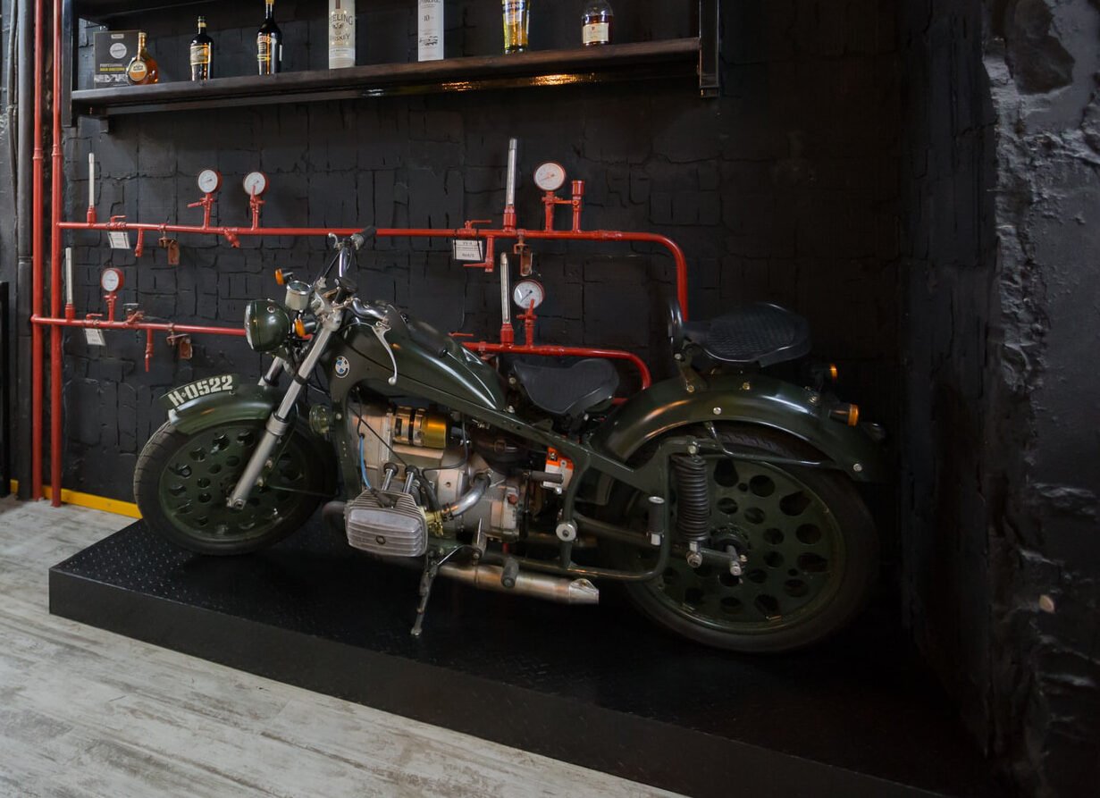 store the motorcycle properly