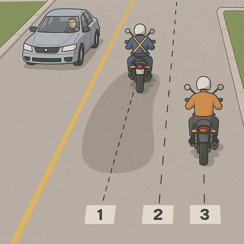 three lane position strategy