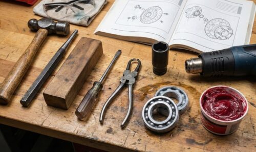 How to Check and Replace Motorcycle Wheel Bearings
