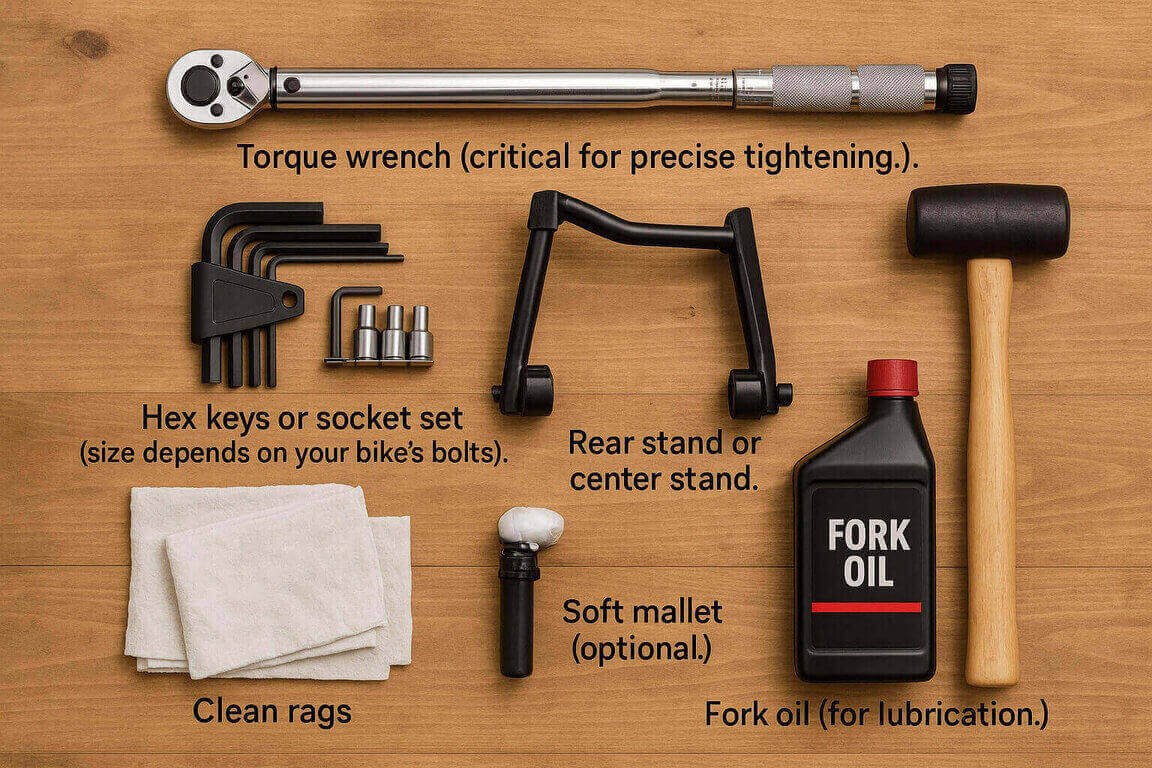 tools to fix motorcycle forks