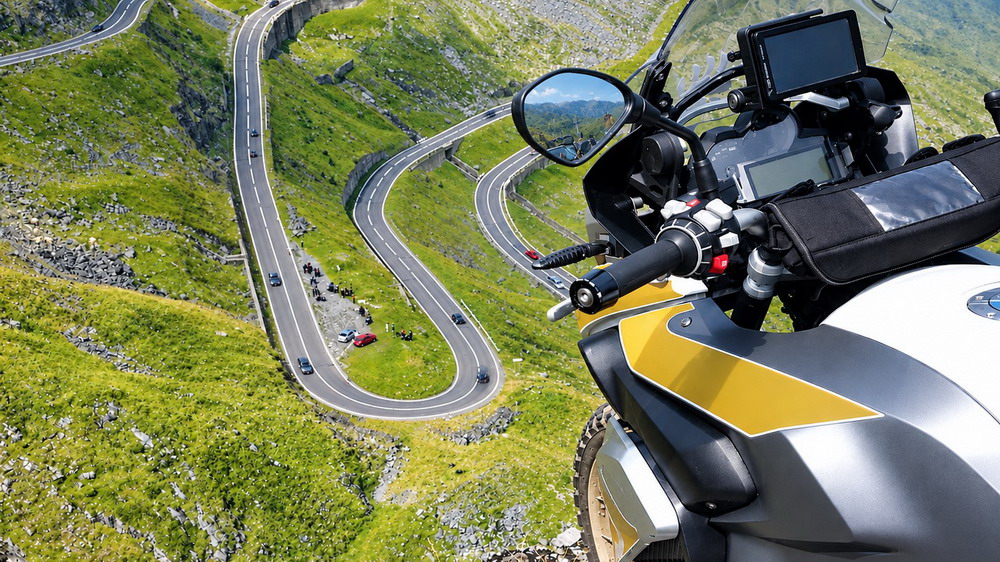 transfagarasan motorcycle hairpin bends