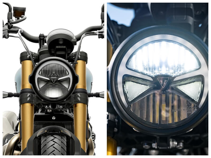triumph scrambler 900 headlight